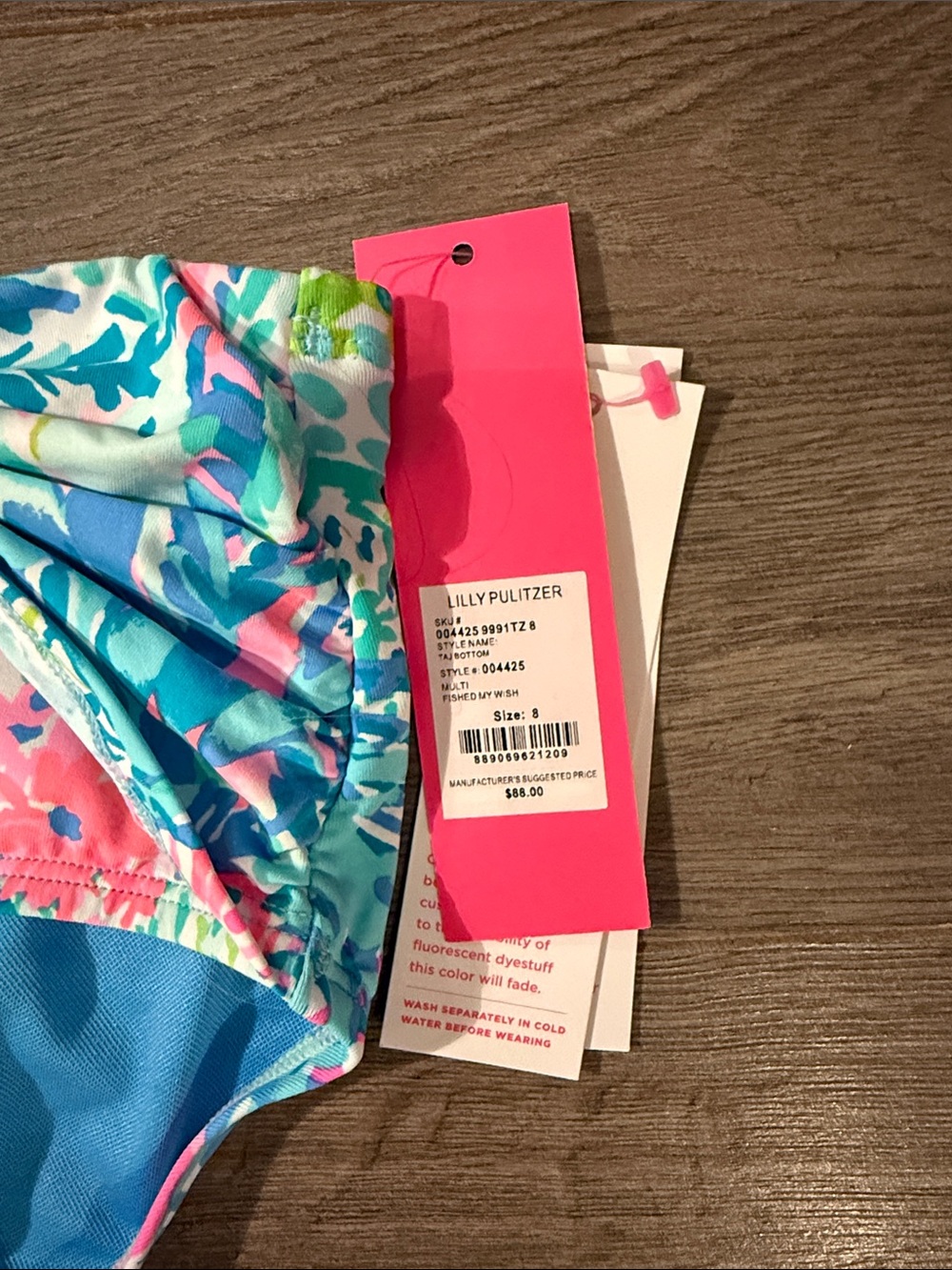 Lilly Pulitzer Multicolor Floral Halter Tankini & Bikini Set - Picture 5 of 6